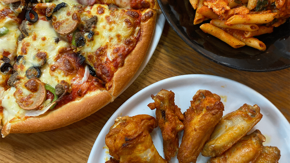 American Wings and Pizza Menu