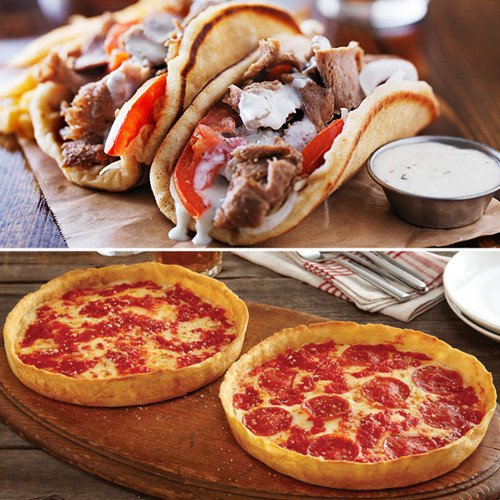 Pizza and gyro near me