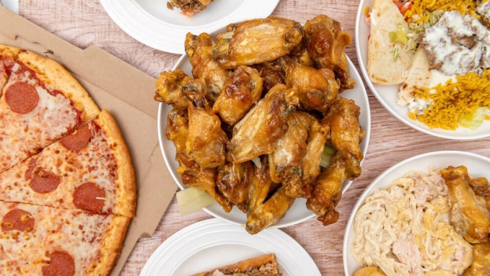 Best wings and pizza
