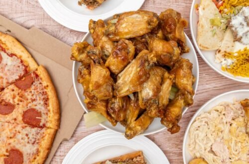 Best wings and pizza