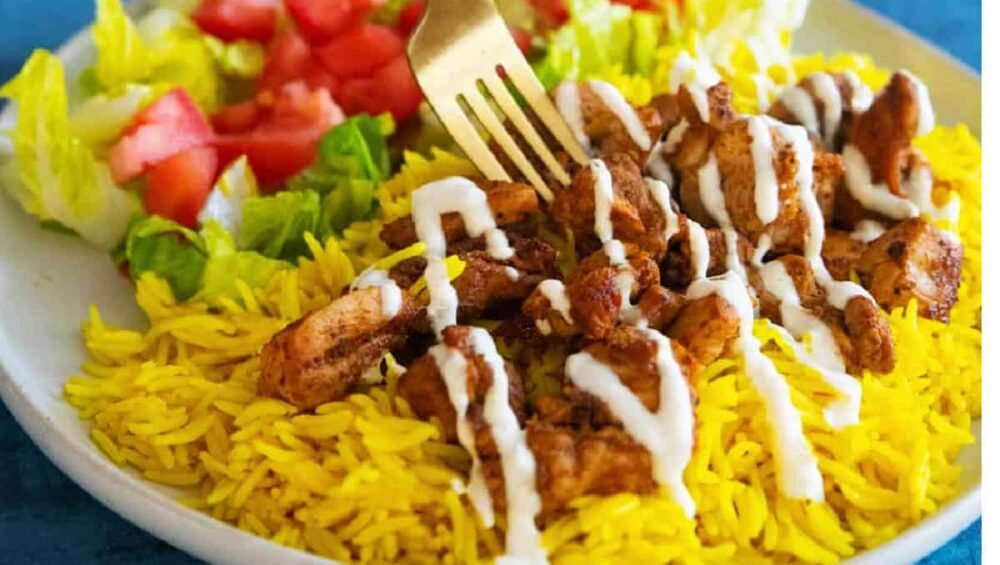 Affordable chicken over rice combo in Norfolk