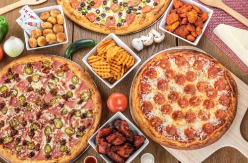 Order pizza and wings online