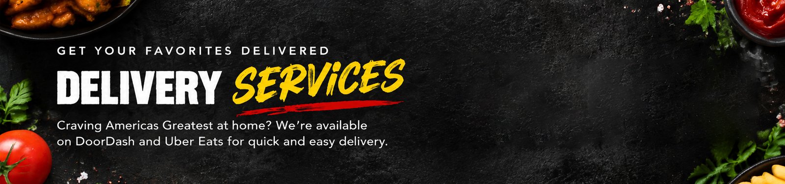 Delivery Services - DoorDash and Uber Eats